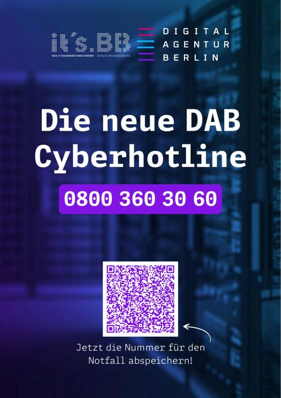 Cyberhotline für die Berliner Wirtschaft